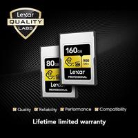 Lexar Pro Gold 80GB CFexpress Type A VPG400 - R900/W800 MB/s - thumbnail
