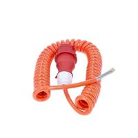 AS Schwabe 70432 Aansluitkabel Stroom Oranje 5 m - thumbnail