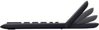 Casio JW-200SC-BK Bureaurekenmachine Zwart Aantal displayposities: 12 werkt op zonne-energie, werkt op batterijen (b x h x d) 109 x 11 x 184 mm - thumbnail