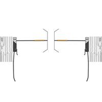 Gallagher Stroomgeleidend doorrijhek 5,0m - 054923 054923 - thumbnail