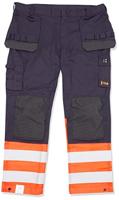 Blåkläder Multinorm inherent werkbroek 14891513 | Marineblauw/Oranje | Maat 64 - 7330509720660 - thumbnail