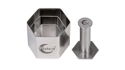 Plate-it - Garneerringen Hexagon Set/4