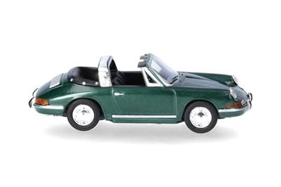 Herpa 033732-004 H0 Auto Porsche 911 Targa, groenmetallic Herpa 033732-004 H0 Auto Porsche 911 Targa, groenmetallic