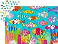 Patterned Fishes Puzzel 1000 Stukjes - thumbnail