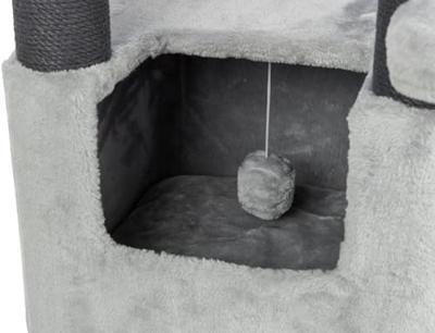 Trixie krabpaal lucano xxl lichtgrijs / donkergrijs