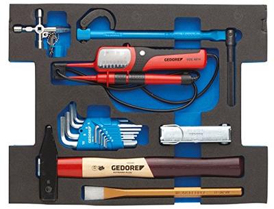 Gedore Gereedschapset Sanitair In Ct-Module Tbv Sortimo L-Boxx 136®, 23-Dlg. (1100 CT2 03 600 D) - 2940604