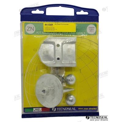 TENKITALPHAONE/1 - ZINK-KWIK ALPHA ONE GEN 1 ANODE KIT Mercruiser