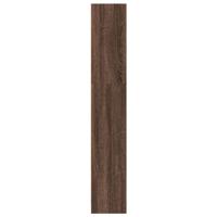 Boekenkast 40x24x143 cm bewerkt hout bruin eikenkleurig - thumbnail