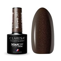 Claresa uv/led gellak 5ml brown 317 warm feelings - thumbnail