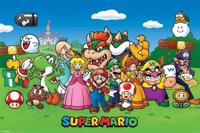 Poster Super Mario - Characters 91,5x61cm - thumbnail