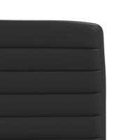 Eetkamerstoelen 2 st kunstleer zwart - thumbnail