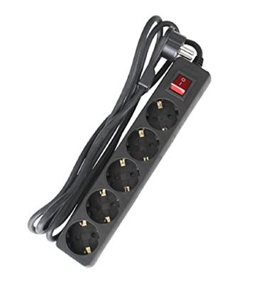 AS Schwabe 11394 Stekkerdoos met schakelaar Zwart Randaarde stekker 1 stuk(s) AS Schwabe 11394 Stekkerdoos met schakelaar Zwart Randaarde stekker 1 stuk(s)