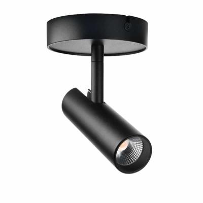 SG Tube Micro S zwart 3000K opbouwspot voor gezellige verlichting dimbaar 320810