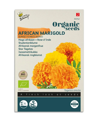 Zaden afrikaan sunset giants 1 gram Organic Tuinplus - Tuinplus