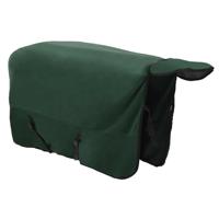 VidaXL Paardendeken volledig donkergroen polyester - thumbnail