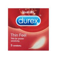 Durex Thin Feel (standaard) Condooms 3 stuks - thumbnail