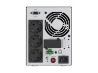 Conceptronic ZEUS52ES1K UPS Dubbele conversie (online) 1 kVA 900 W 3 AC-uitgang(en) - thumbnail