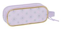 Pennenetui met 2 vakken Wish Lila 21 x 8 x 6 cm - thumbnail