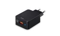 Hama USB-oplader 19.50 W 1x USB-A Zwart Binnen - thumbnail