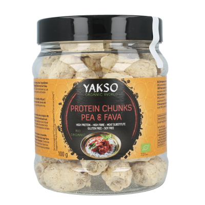Eiwitbrokken erwten & fava bonen bio 100 Gram