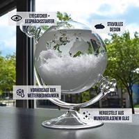 Globe Storm Glass - Weervoorspeller - ⌀20cm - Barometer - thumbnail
