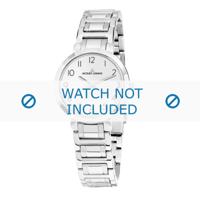 Jacques Lemans horlogeband 1-1932A Staal Zilver - thumbnail