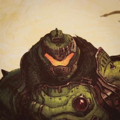 Doom: The Dark Ages Art Print Limited Edition 42 x 30 cm