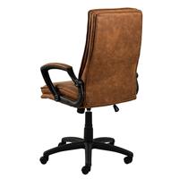 Bendt Bureaustoel 'Berend' kleur Camel - thumbnail
