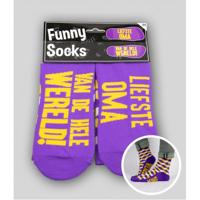 Funny socks - Liefste oma - thumbnail