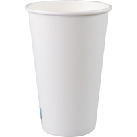 Koffiebeker | Karton + PE | 480ml | 16oz | 135mm | wit | 1000 stuks - thumbnail