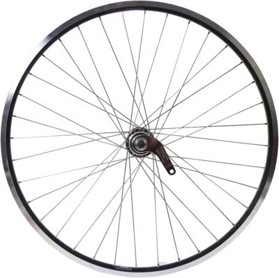 Achterwiel 26 x1.75 / 1.95" met favorit remnaaf / velg Zac 19 - zwart