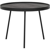 DTP Home Salontafel 'Saturnus' Teakhout, 50cm, kleur Zwart - thumbnail