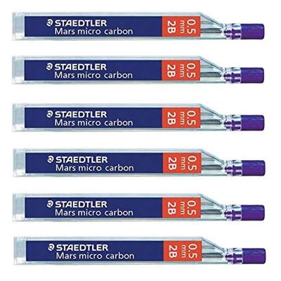 Potloodstift staedtler mars micro carbon 0.5 mm 2b