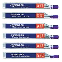 Potloodstift staedtler mars micro carbon 0.5 mm 2b - thumbnail