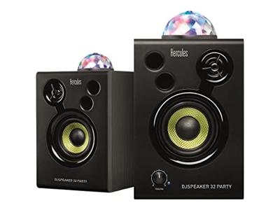 Hercules DJSpeaker 32 Party Actieve studio monitor 7.6 cm 3 inch 30 W 1 paar Hercules DJSpeaker 32 Party Actieve studio monitor 7.6 cm 3 inch 30 W 1 paar