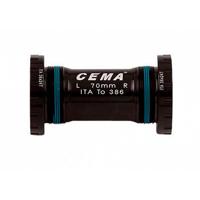 CEMA bracketas t47 - trek fsa386/rotor rvs-zwart - thumbnail