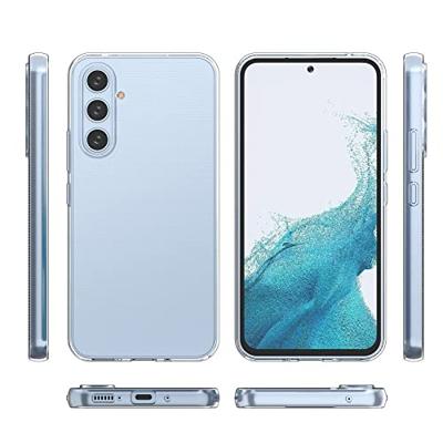 Lunso - Samsung Galaxy A54 - TPU Backcover hoes - Transparant