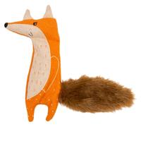 Jack and Vanilla Hondenspeelgoed - Knuffel met knisper - Gerecycled - Vos - 30 cm - thumbnail