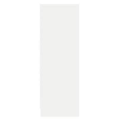 Dressoir met LED 38x34x100 cm bewerkt hout wit