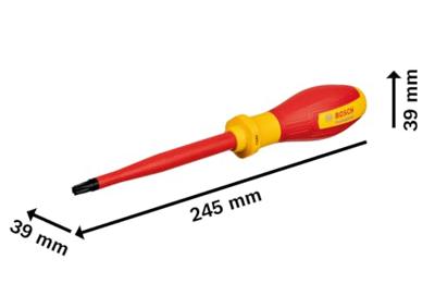 Bosch Blauw Schroevendraaier TX 40 VDE - 1600A02ND0 Bosch Blauw Schroevendraaier TX 40 VDE - 1600A02ND0