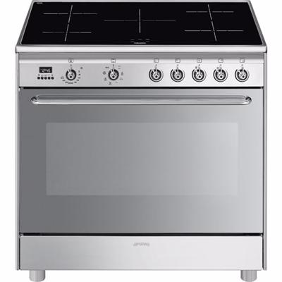 Smeg CG90IX9-1 Inductie fornuis Staal Smeg CG90IX9-1 Inductie fornuis Staal