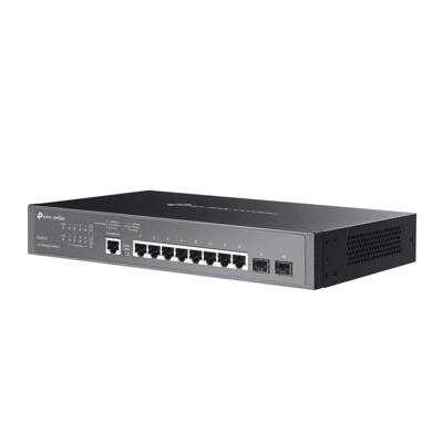 TP-LINK TL-SG3210 Managed L2 Gigabit Ethernet (10/100/1000) Power over Ethernet (PoE) Zwart
