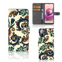 Wallet Case Xiaomi Redmi Note 10/10T 5G | Poco M3 Pro Barok Flower - thumbnail