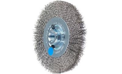 PFERD TOOLS 43502202 Ronde borstel ongetordeerd RBU Ø 115 x 12 mm M14 Ø roestvrijstalen draad 0,30 voor haakse slijpers 1 stuk(s) PFERD TOOLS 43502202 Ronde borstel ongetordeerd RBU Ø 115 x 12 mm M14 Ø roestvrijstalen draad 0,30 voor haakse slijpers 1 stuk(s)