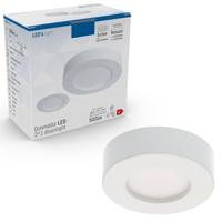 LED's Light LED Inbouwspot 6W 500lm CCT 3000K/4000K/6000K - Zaagmaat Ø 100mm - Wit - Dimbaar - thumbnail