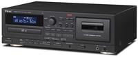 TEAC AD-850-SE CD/Cassette/USB Black EU/UK CD-speler Zwart USB, CD-speler - thumbnail