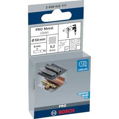 Bosch Accessoires Schijfborstel 50 mm, 0,2 mm, 4500 U/ min, 15 mm 1st - 2608622111