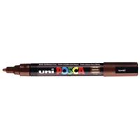 Uni Posca verfmarker pc5m bruin - conische punt 2,5 mm - thumbnail