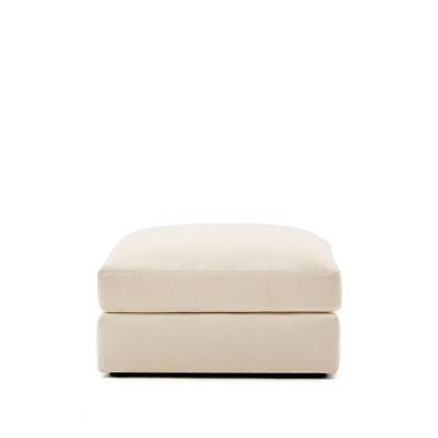 Kave Home Hocker 'Alea' kleur Ecru