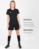 JAKO 4233D Shirt Team Km Dames - Zwart - 44 - thumbnail